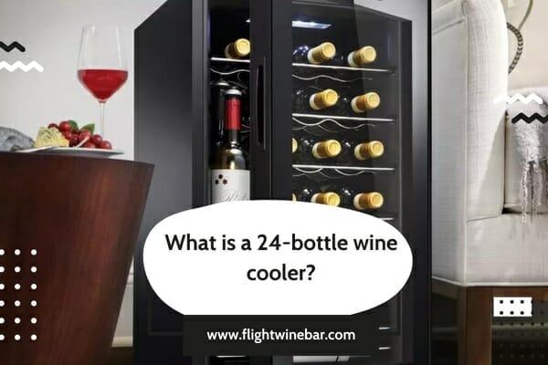What is a 24-bottle wine cooler