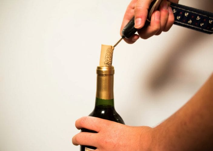 How to open a wine bottle without a bottle opener