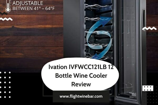 Ivation IVFWCC121LB 12 Bottle Wine Cooler
