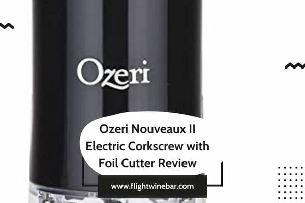 Ozeri Nouveaux II Electric Corkscrew with Foil Cutter