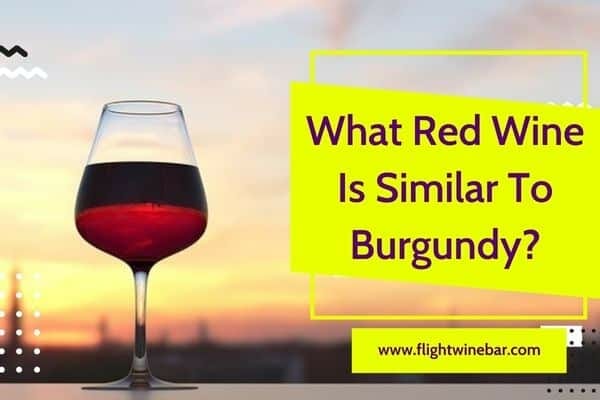 What Red Wine Is Similar To Burgundy