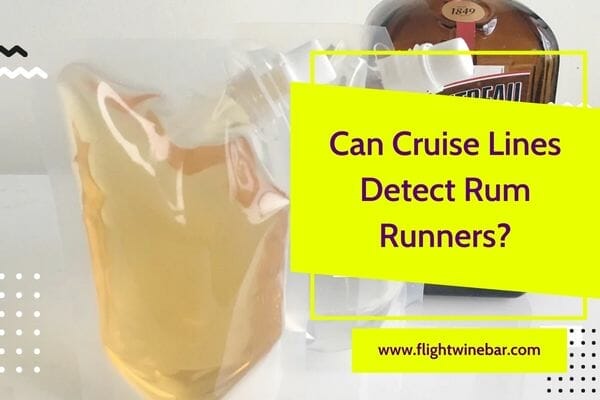 Can Cruise Lines Detect Rum Runners