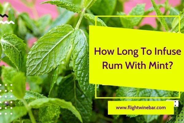 How Long To Infuse Rum With Mint