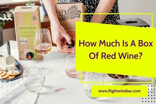 How Much Is A Box Of Red Wine