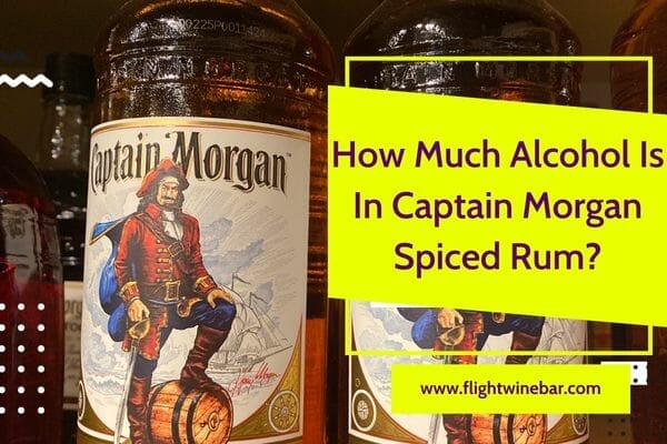 How Much Alcohol Is In Captain Morgan Spiced Rum