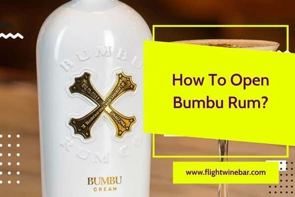 How To Open Bumbu Rum