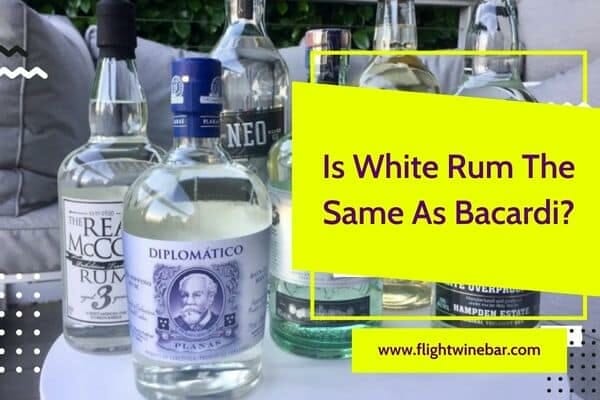 Is White Rum The Same As Bacardi