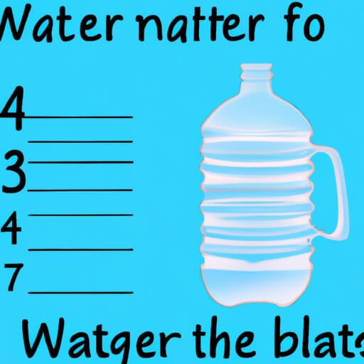 how many 8 ounces of water are in a liter