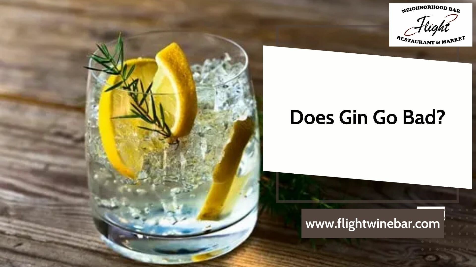 Does Gin Go Bad