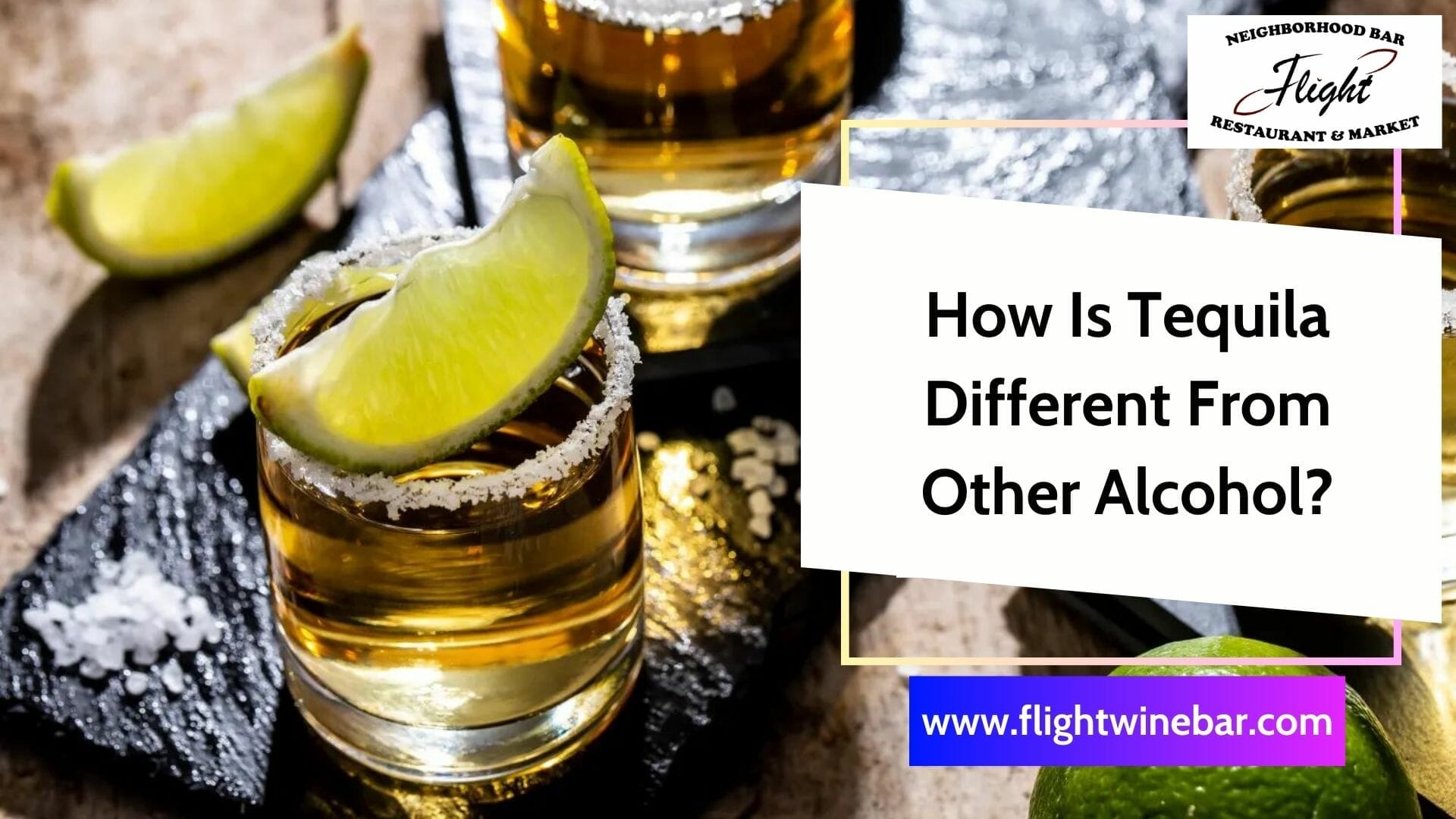 How Is Tequila Different From Other Alcohol