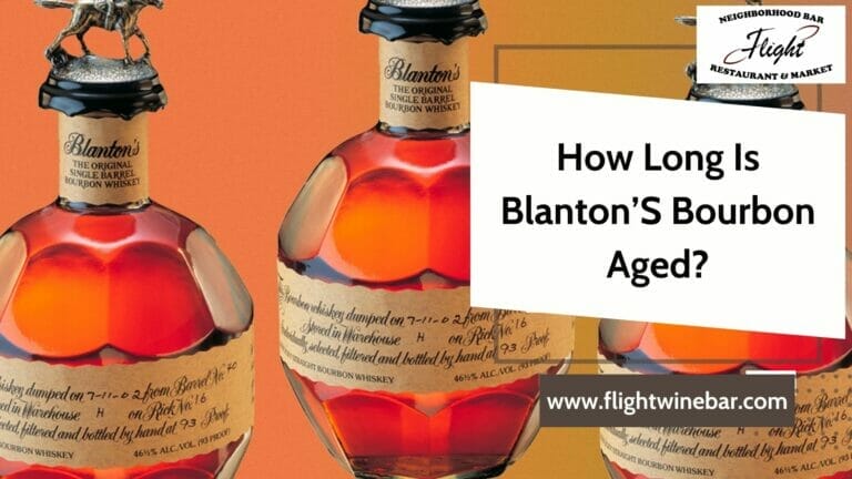 How Long Is Blanton’S Bourbon Aged?