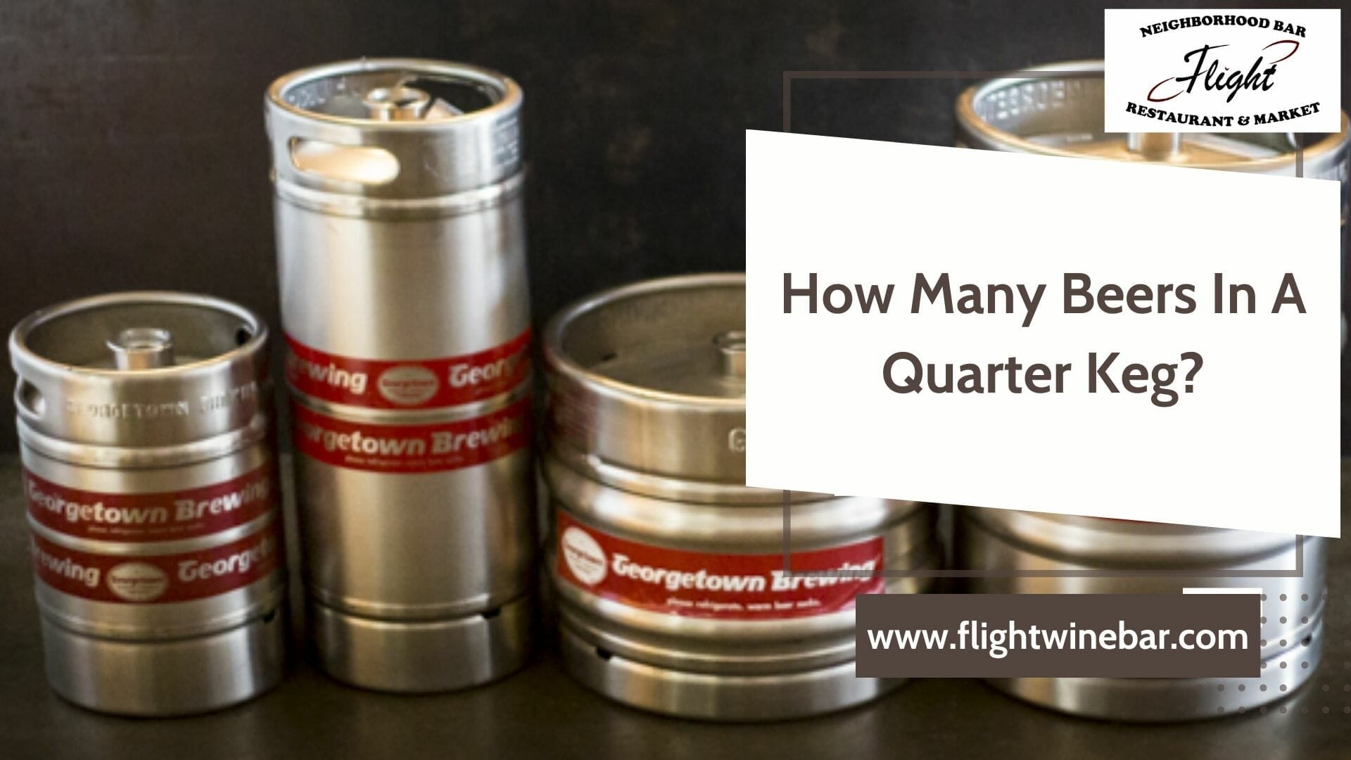 How Many Beers In A Quarter Keg