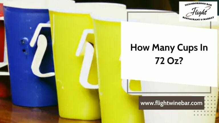 How Many Cups In 72 Oz