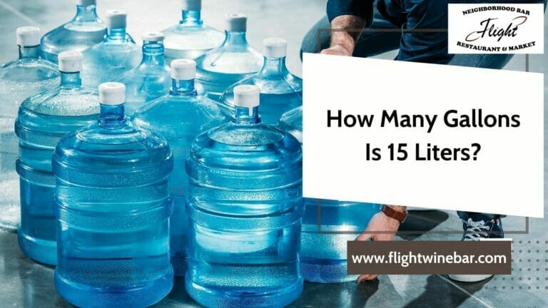 How Many Gallons Is 15 Liters