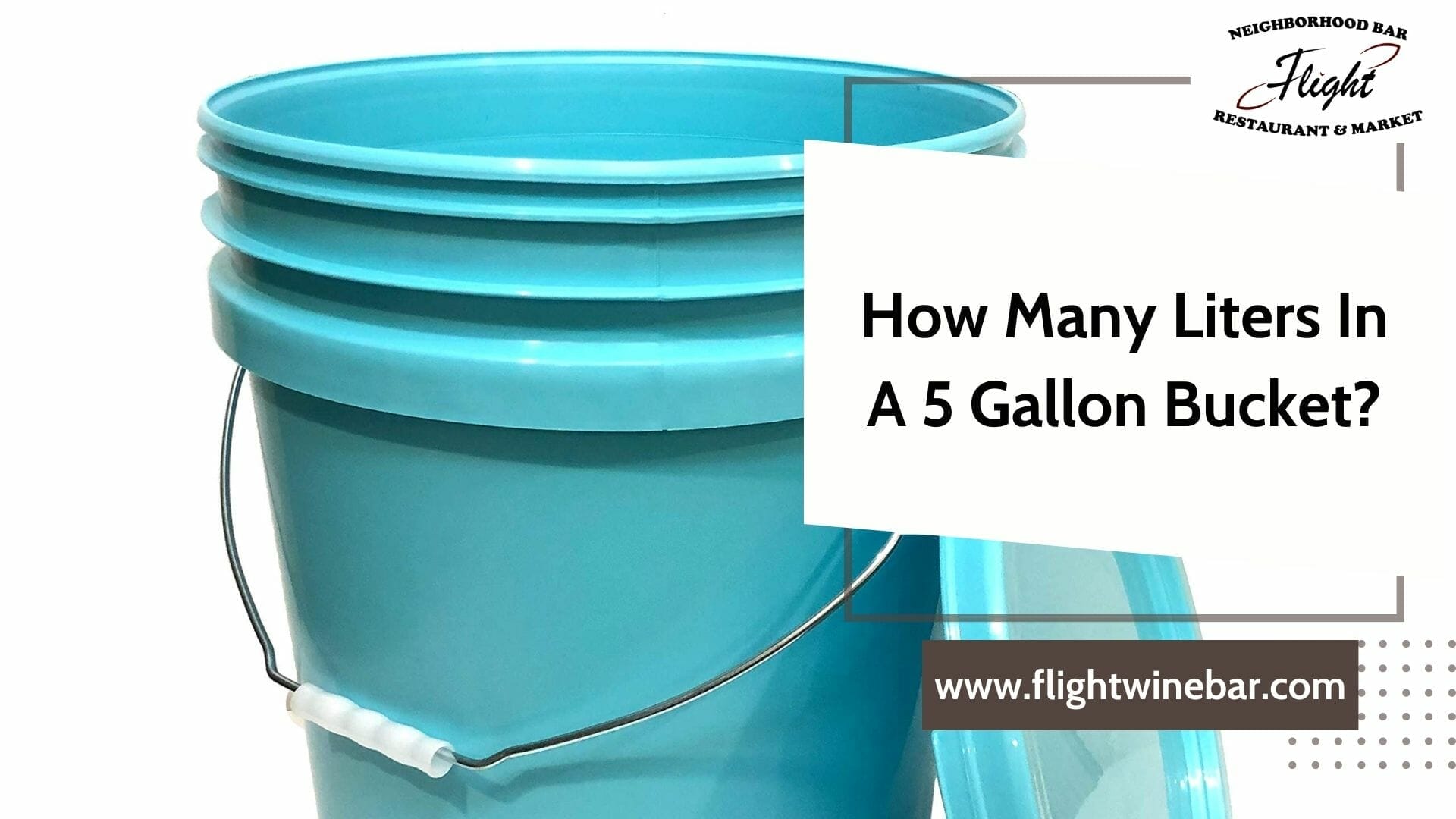 How Many Liters In A 5 Gallon Bucket
