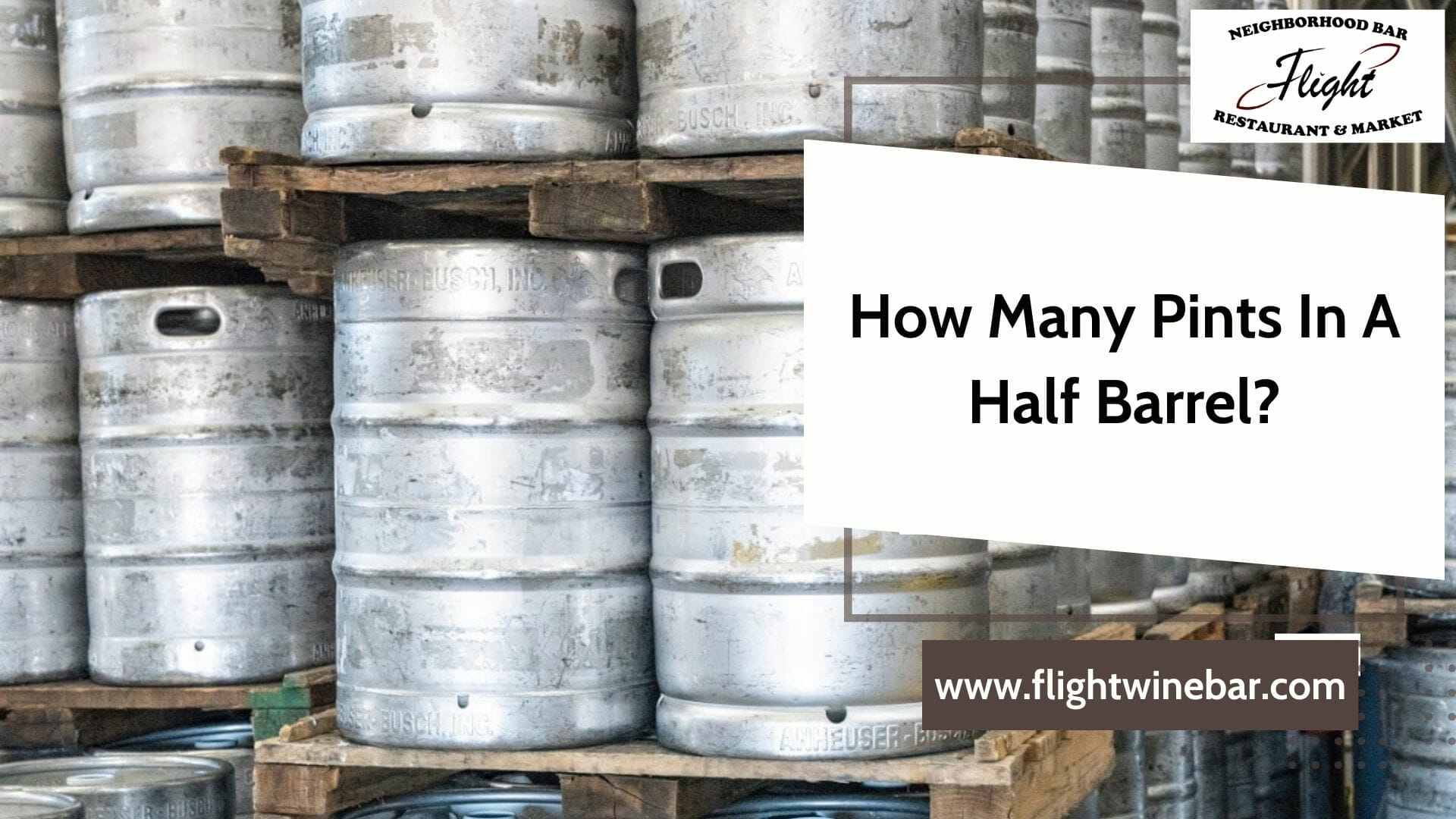 How Many Pints In A Half Barrel