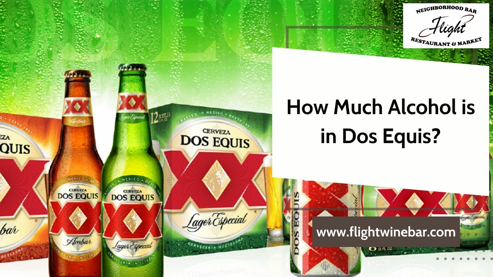 How Much Alcohol is in Dos Equis