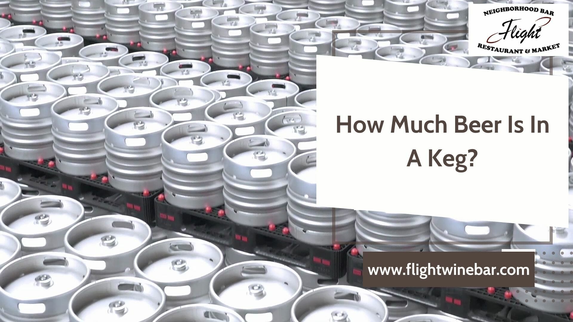 How Much Beer Is In A Keg