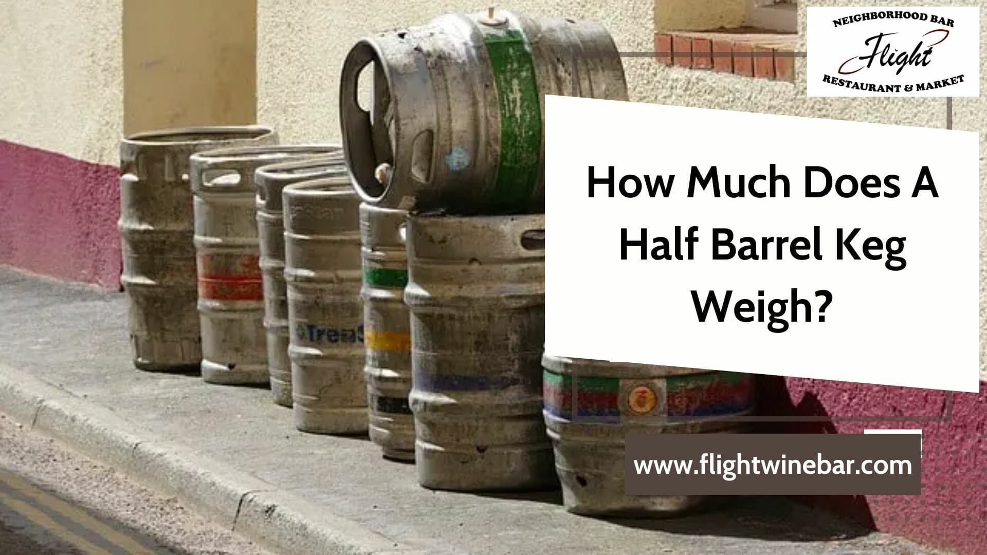 How Much Does A Half Barrel Keg Weigh? 2023