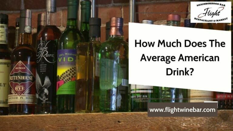 How Much Does The Average American Drink