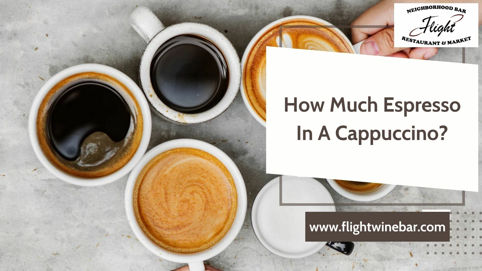 How Much Espresso In A Cappuccino