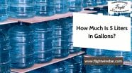 How Much Is 5 Liters In Gallons 2023