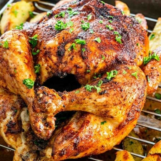How To Bake A Whole Chicken At 350