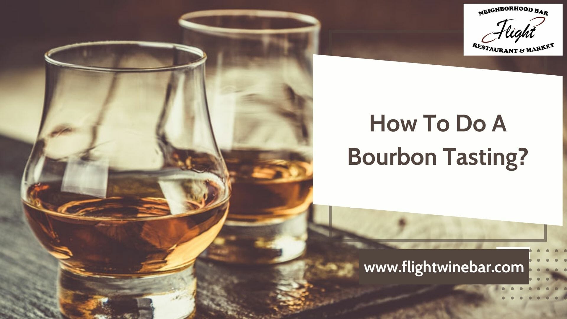 How To Do A Bourbon Tasting