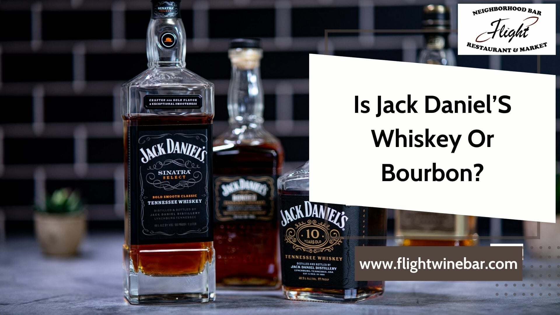 Is Jack Daniel’S Whiskey Or Bourbon