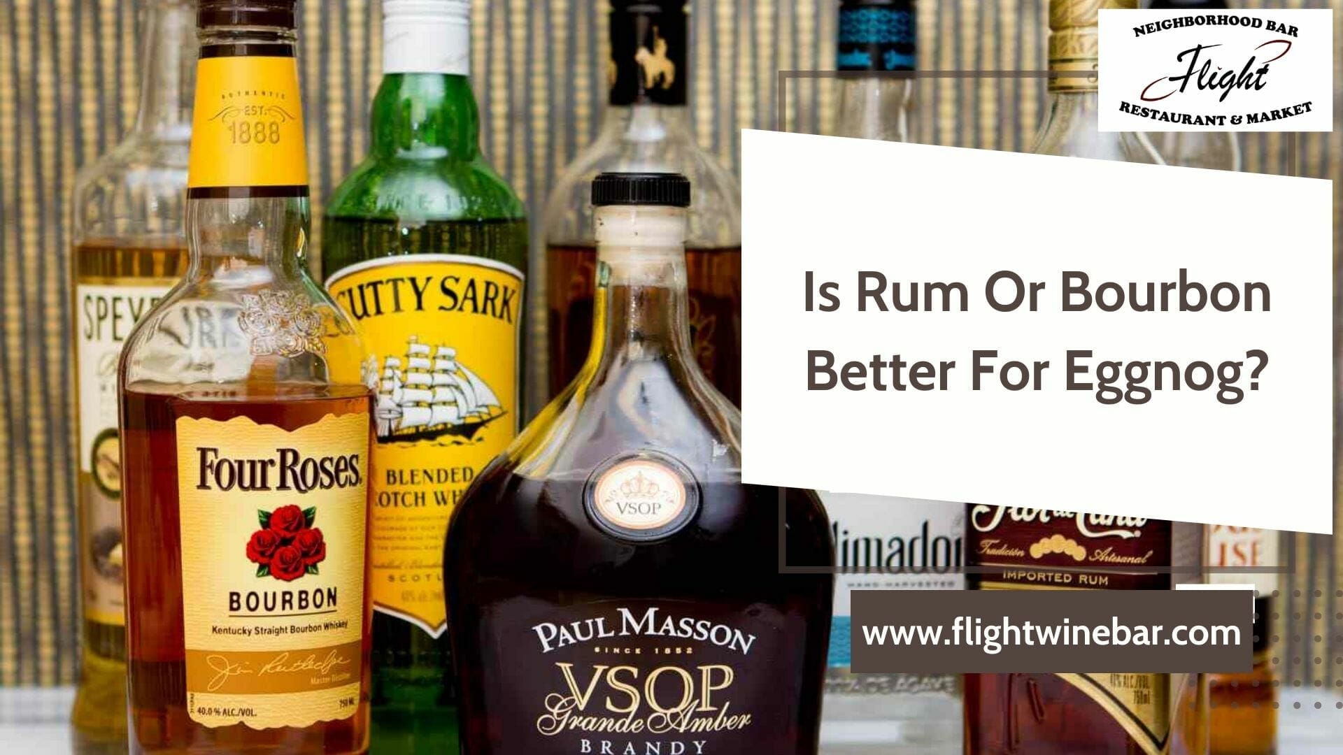 Is Rum Or Bourbon Better For Eggnog
