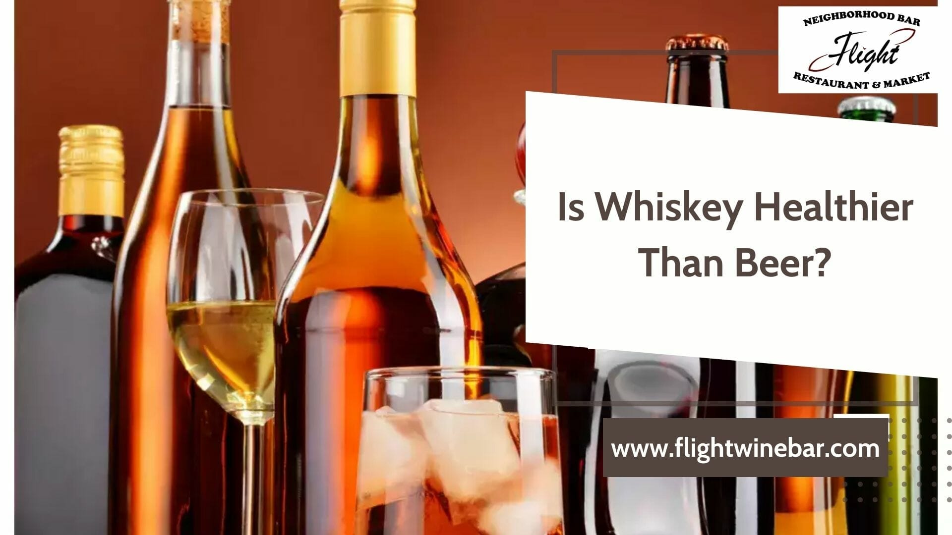 Is Whiskey Healthier Than Beer