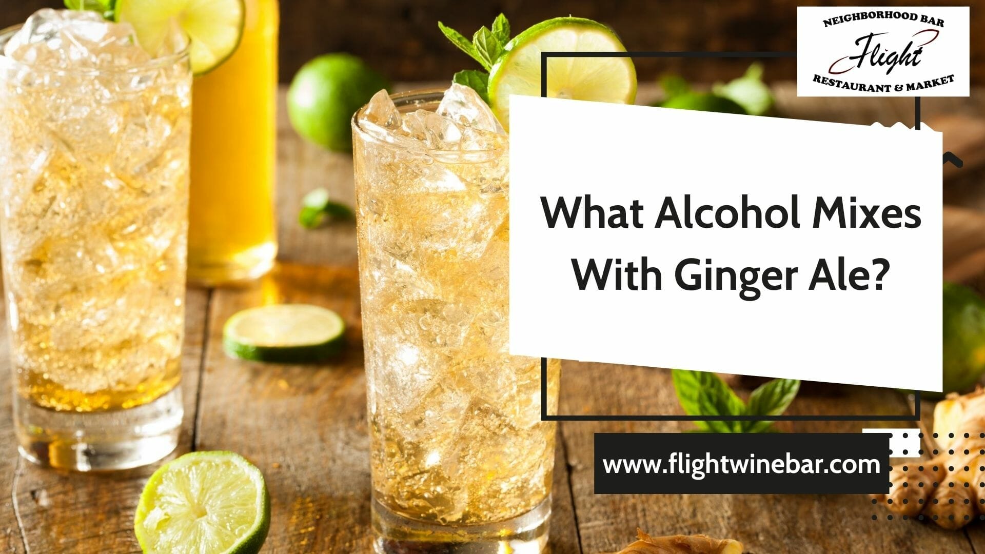 What Alcohol Mixes With Ginger Ale