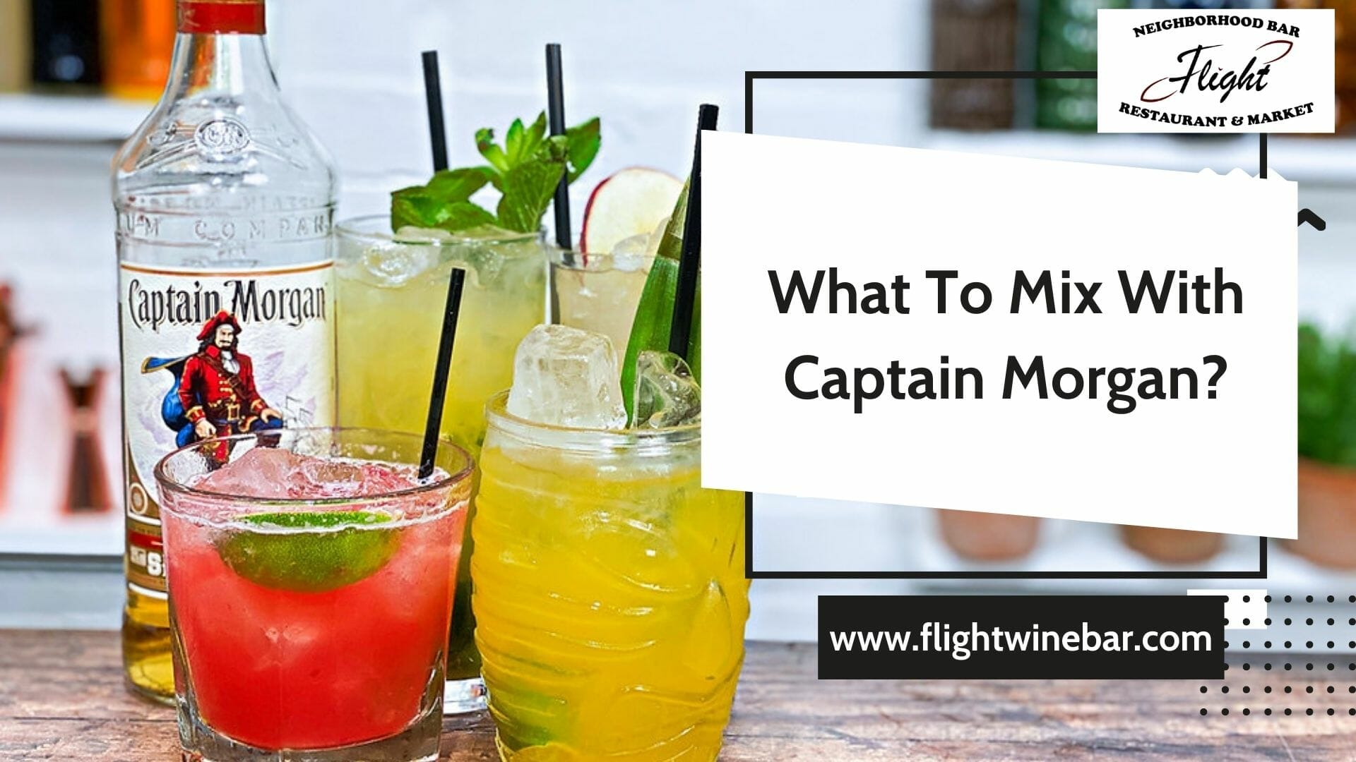 What To Mix With Captain Morgan