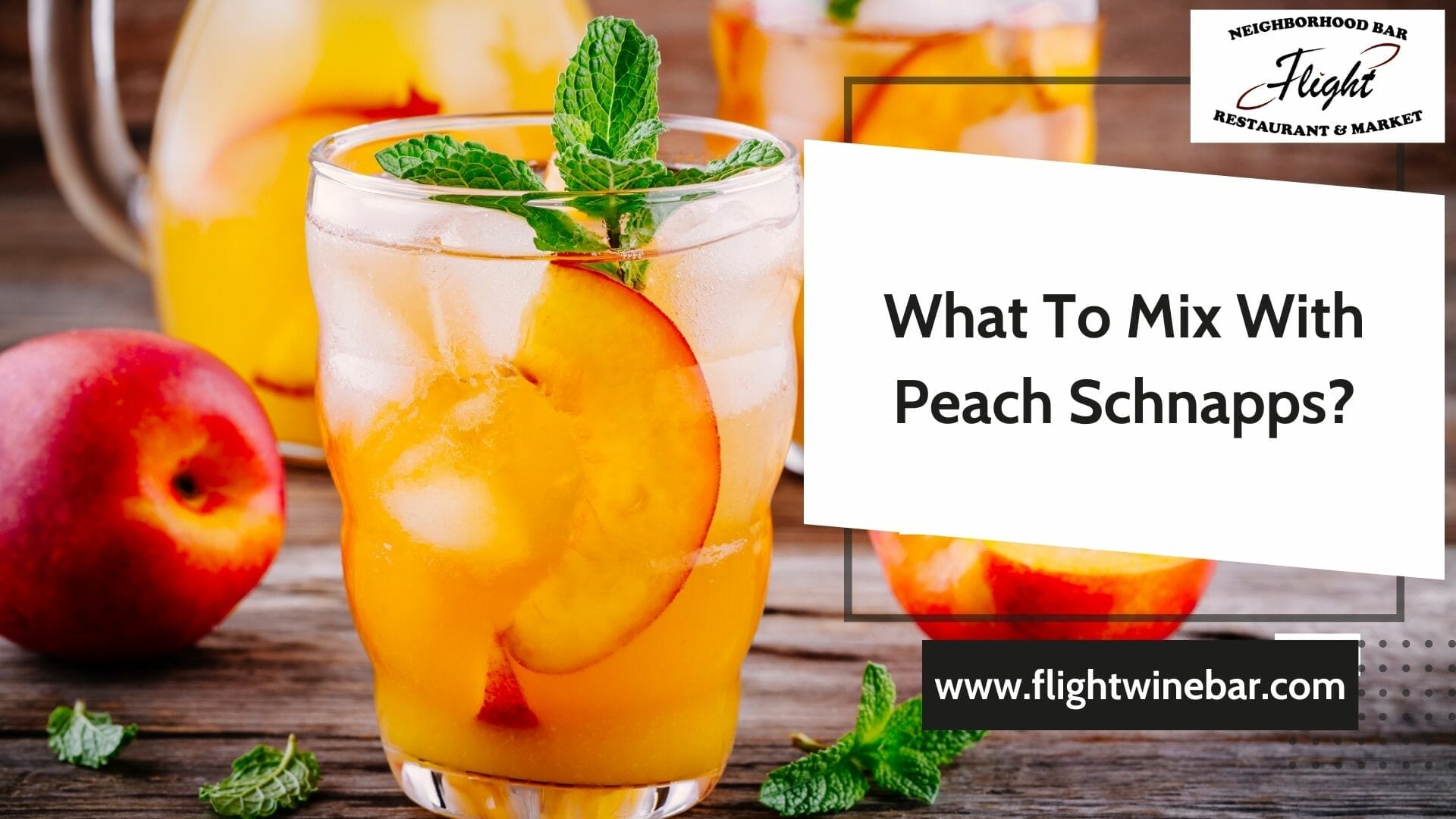 What To Mix With Peach Schnapps
