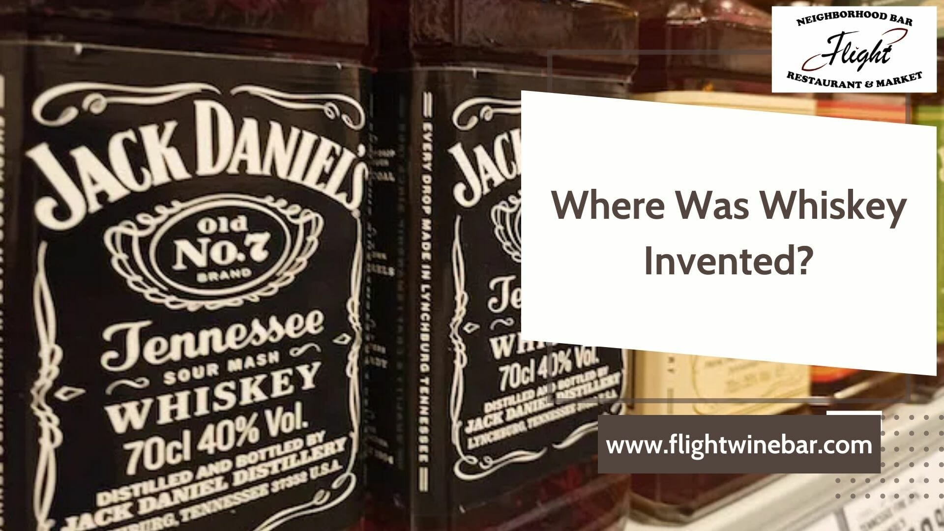 Where Was Whiskey Invented