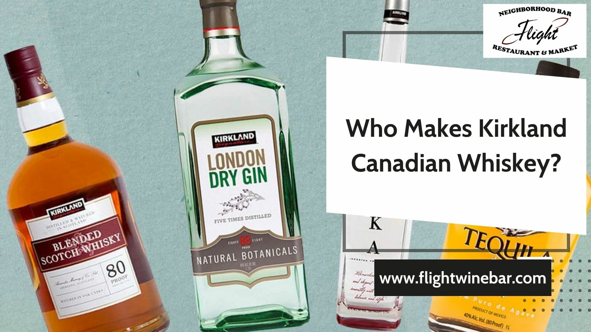 Who Makes Kirkland Canadian Whiskey