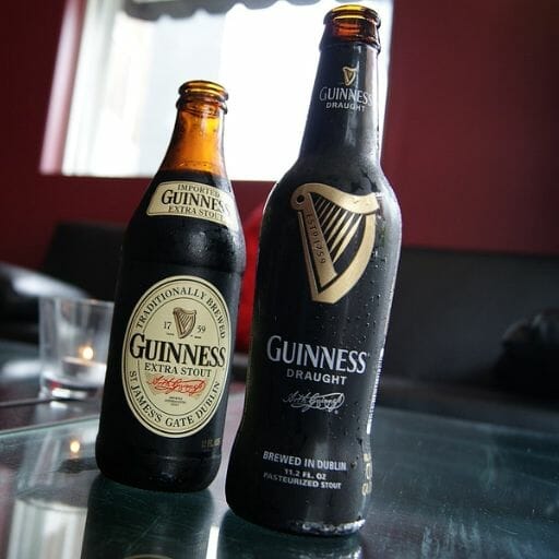 A Comparison of Guinness Extra Stout and Draught