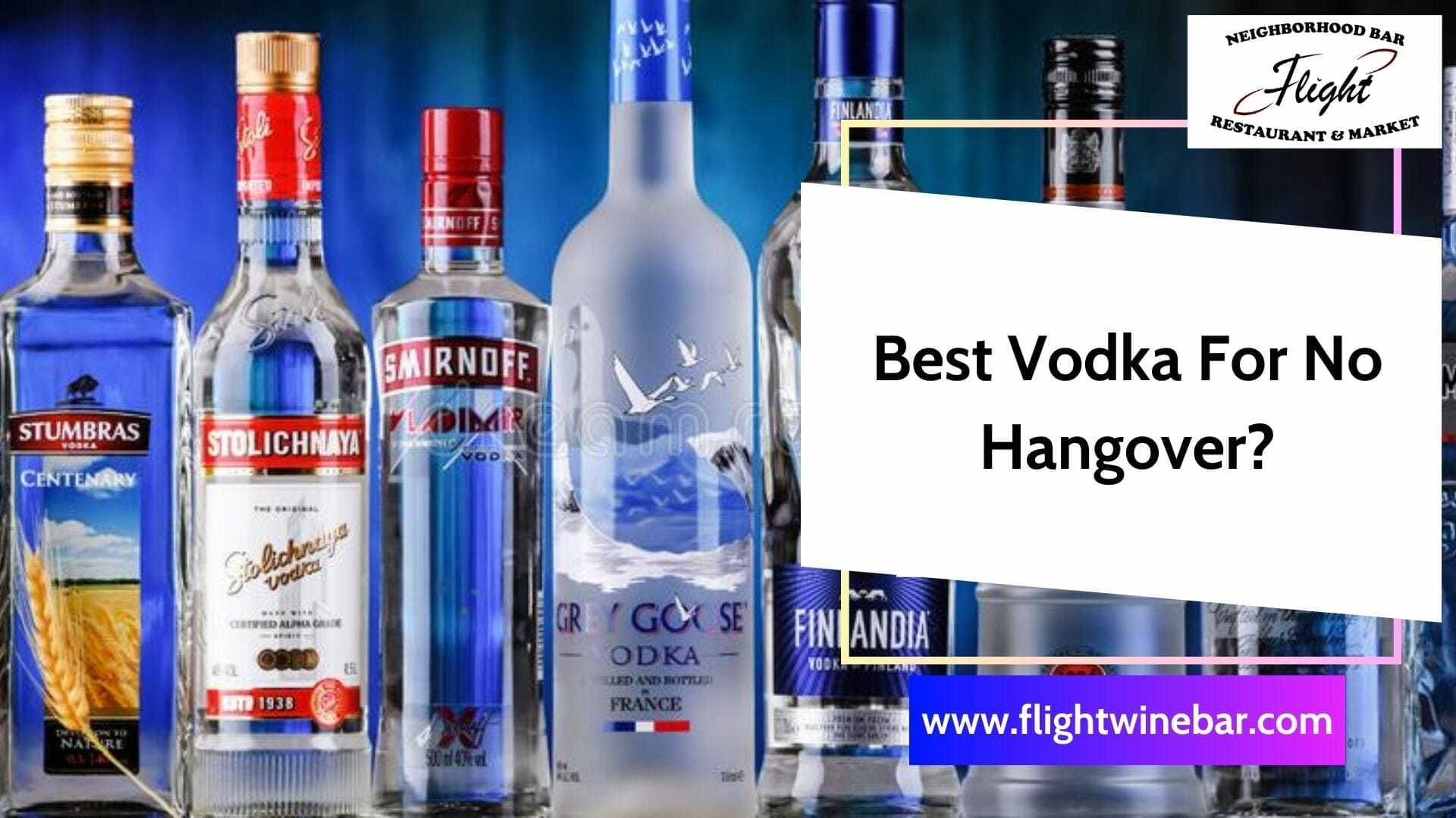 Best Vodka For No Hangover
