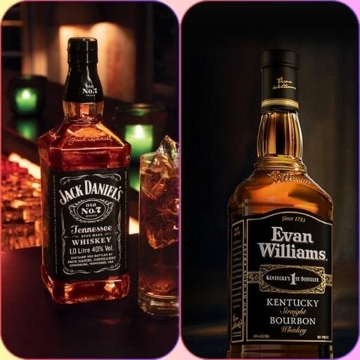 History of Evan Williams and Jack Daniels