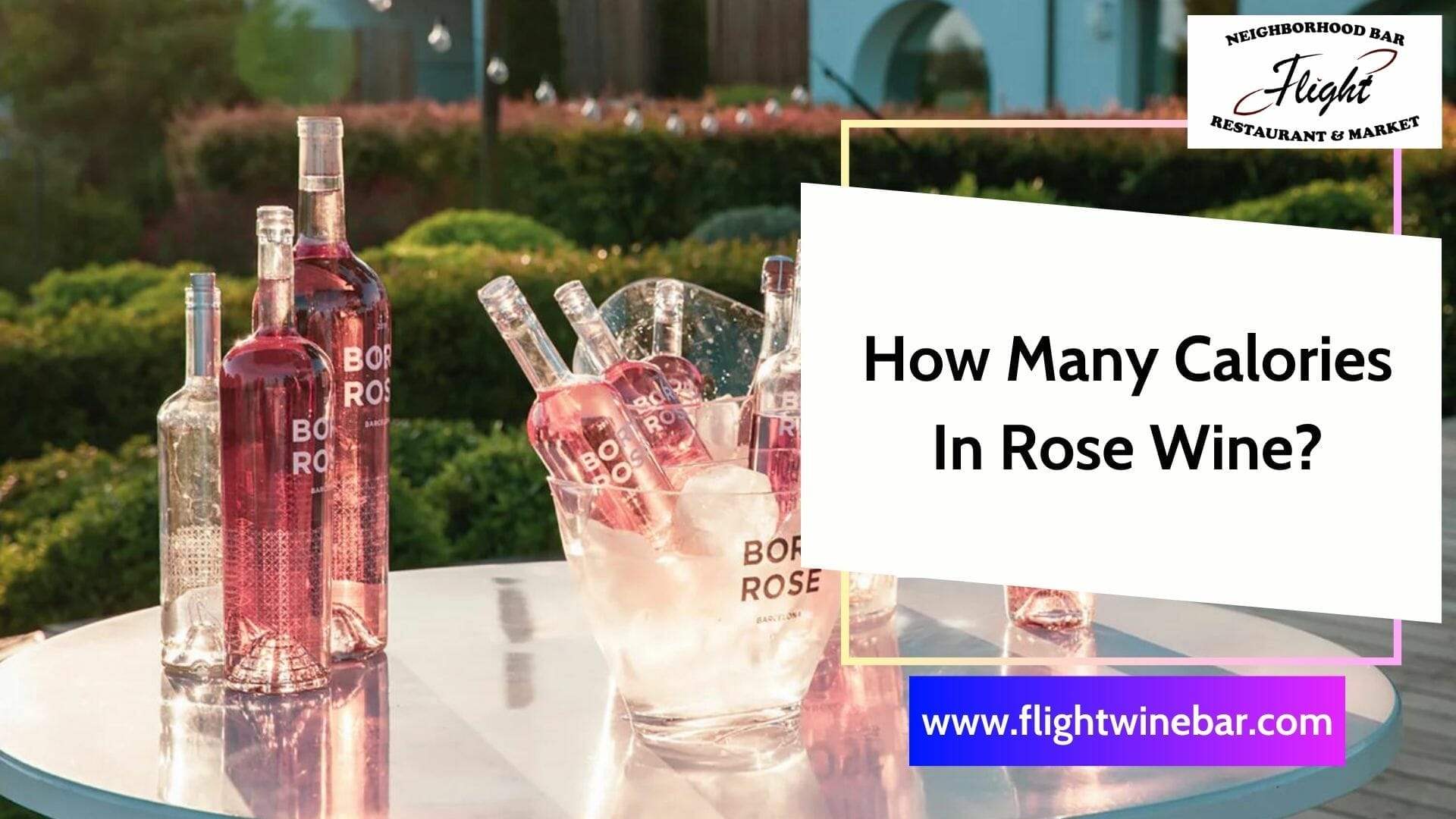 How Many Calories In Rose Wine