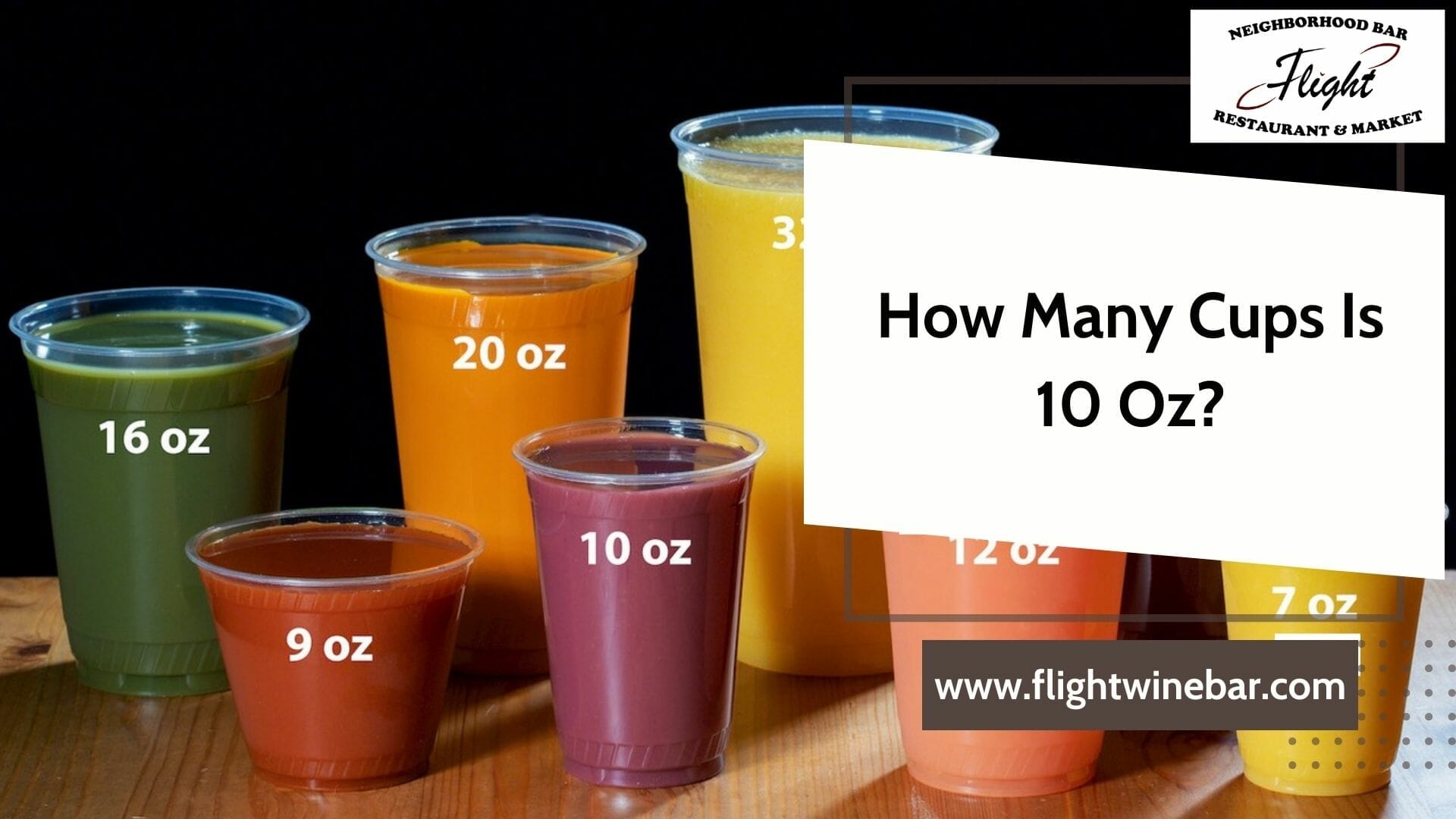 How Many Cups Is 10 Oz