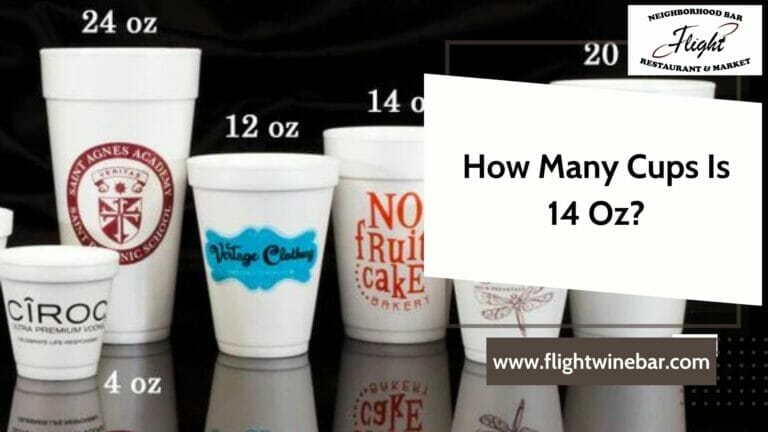 How Many Cups Is 14 Oz