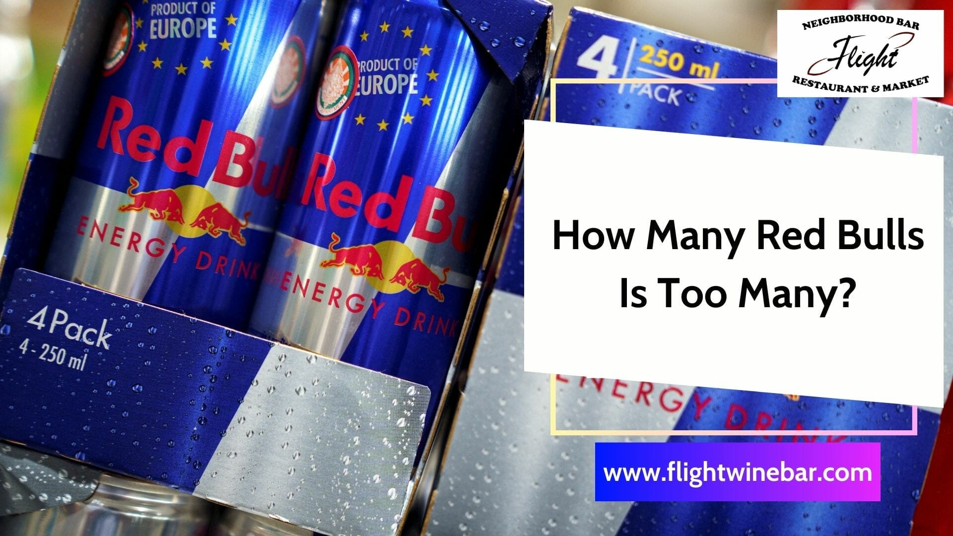 How Many Red Bulls Is Too Many