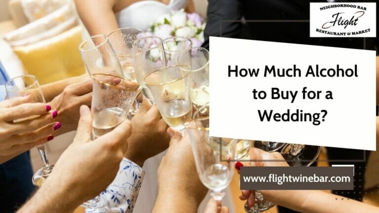How Much Alcohol to Buy for a Wedding