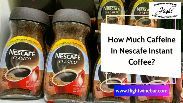 How Much Caffeine In Nescafe Instant Coffee