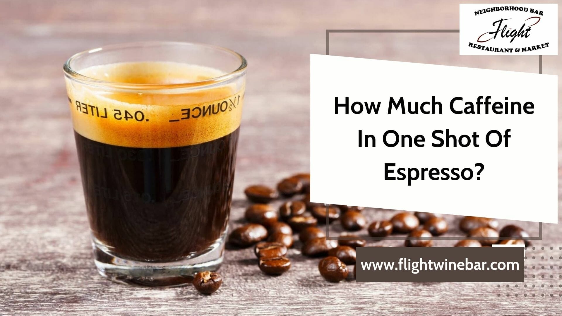 How Much Caffeine In One Shot Of Espresso
