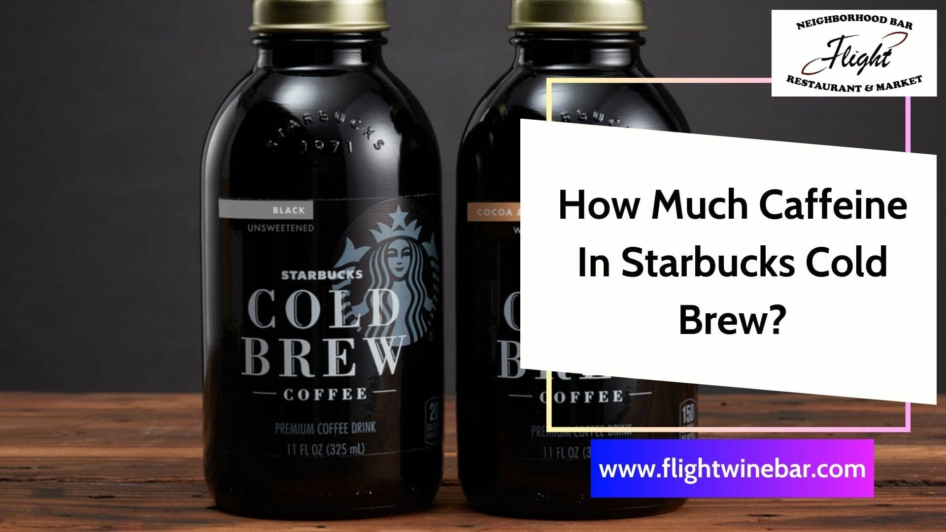 How Much Caffeine In Starbucks Cold Brew