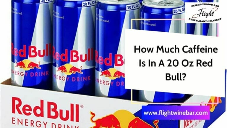 How Much Caffeine Is In A 20 Oz Red Bull