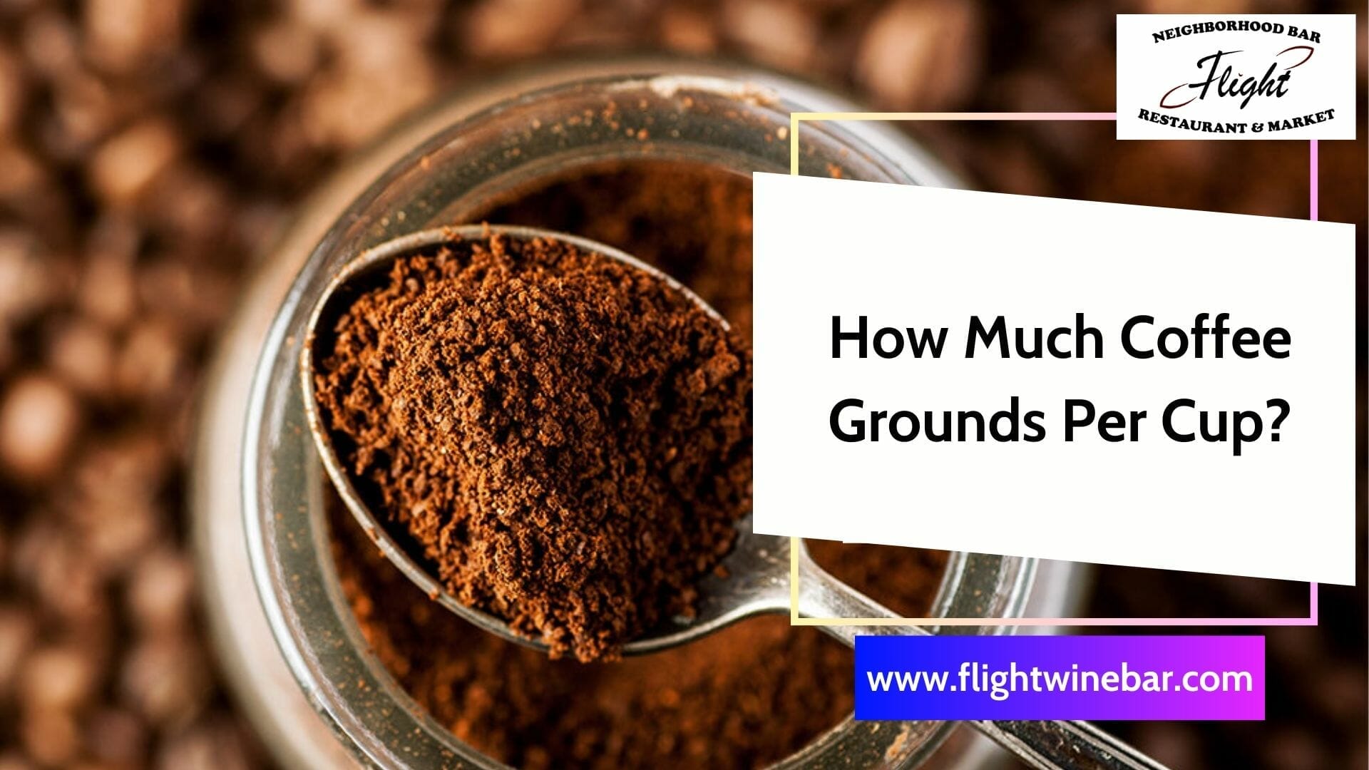 How Much Coffee Grounds Per Cup
