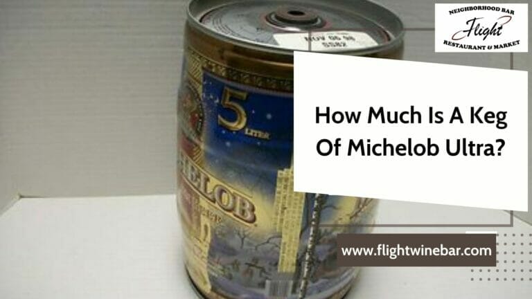 How Much Is A Keg Of Michelob Ultra